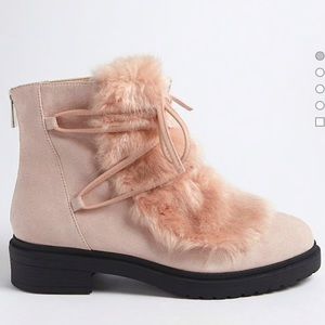 Forever 21 Faux Fur Boots